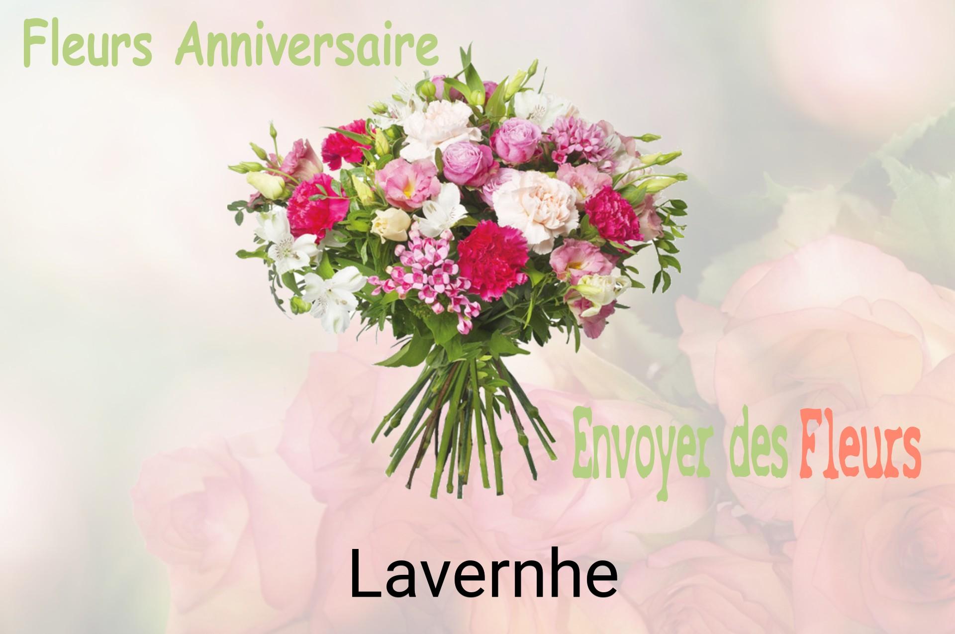 Bouquet de fleurs d’anniversaire livré à Lavernhe