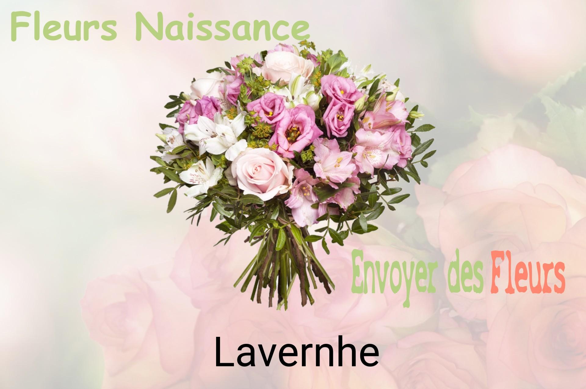 Bouquet de fleurs de naissance livré à Lavernhe